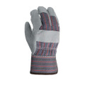 Billige Sicherheitsschutz geteiltes Kaufläden Lederbauhandschuhe Handschuhe